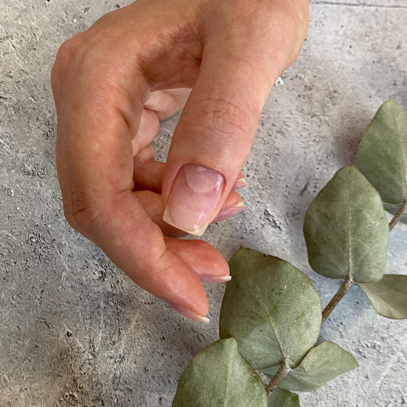 Маникюр комбинированный без покрытия