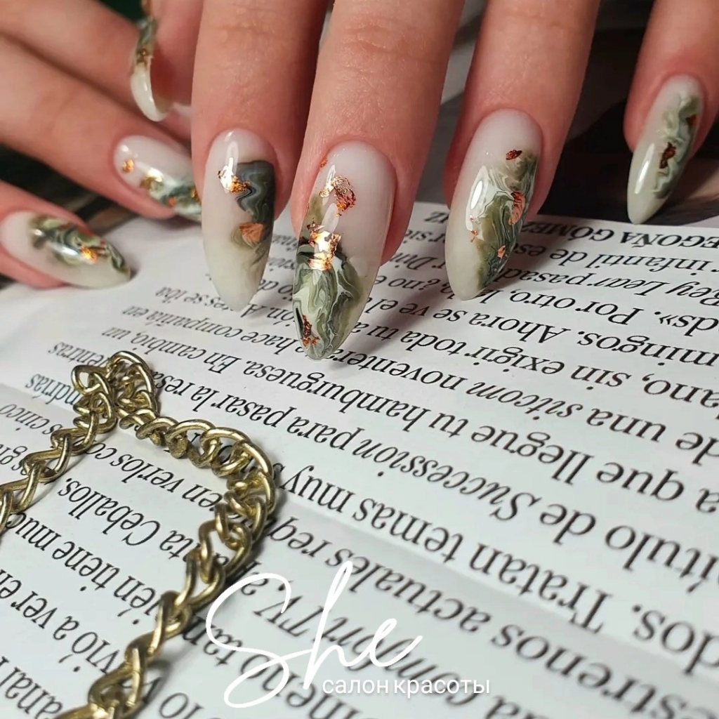 Маникюр + гель лак + дизайн свыше 4-х ногтей