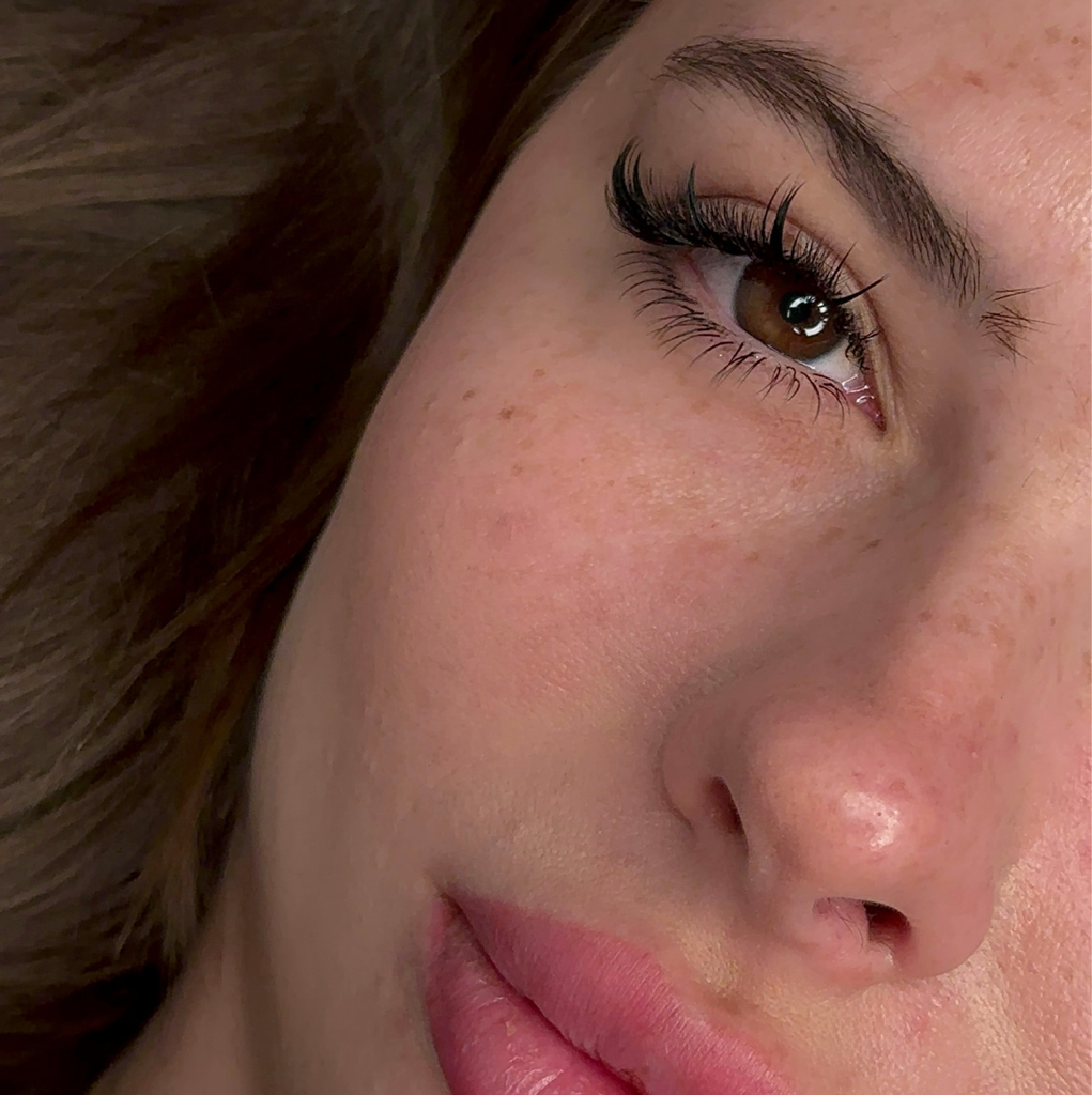 Anime + bottom EYELASH EXTENSIONS +40$