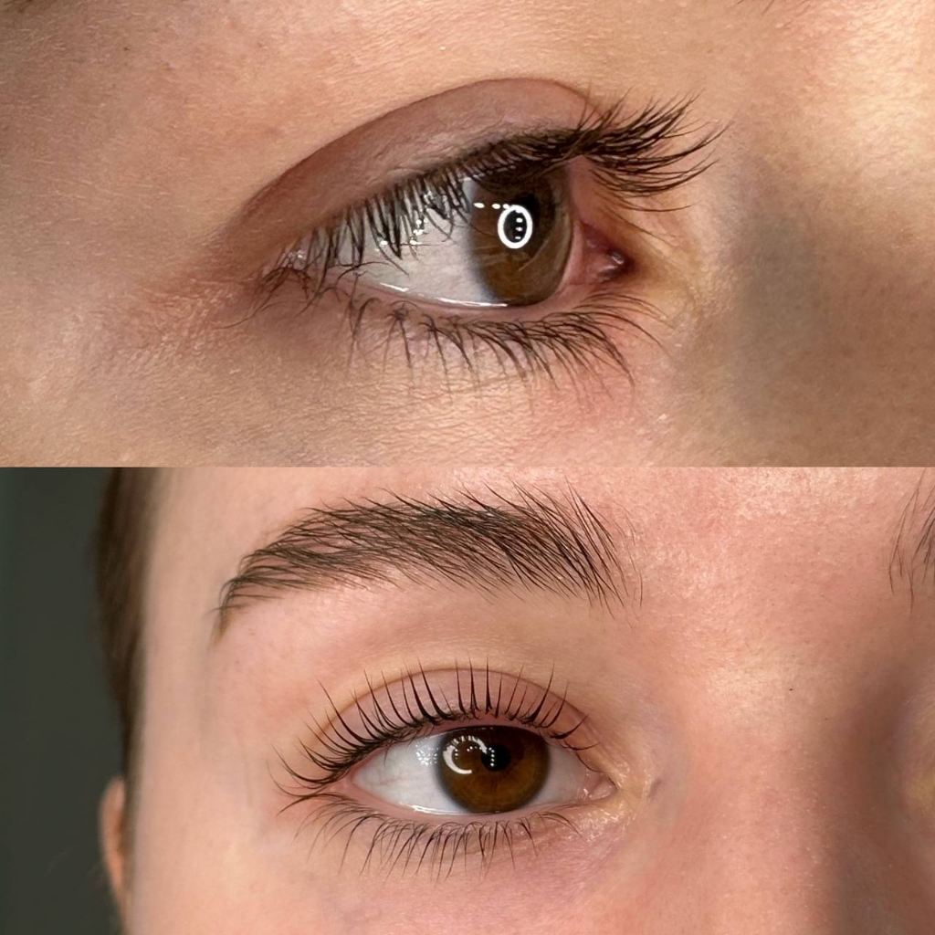 Окрашивание ресниц