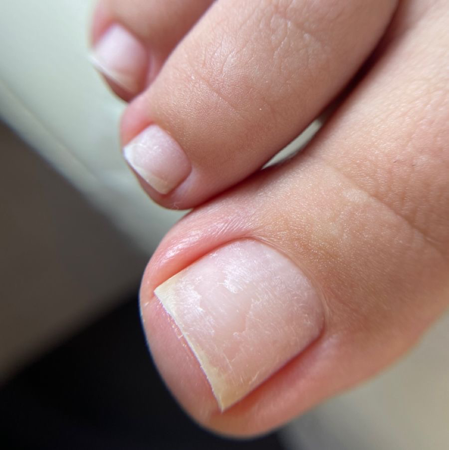 Педикюр без покрытия (обработка только пальчиков + уход)