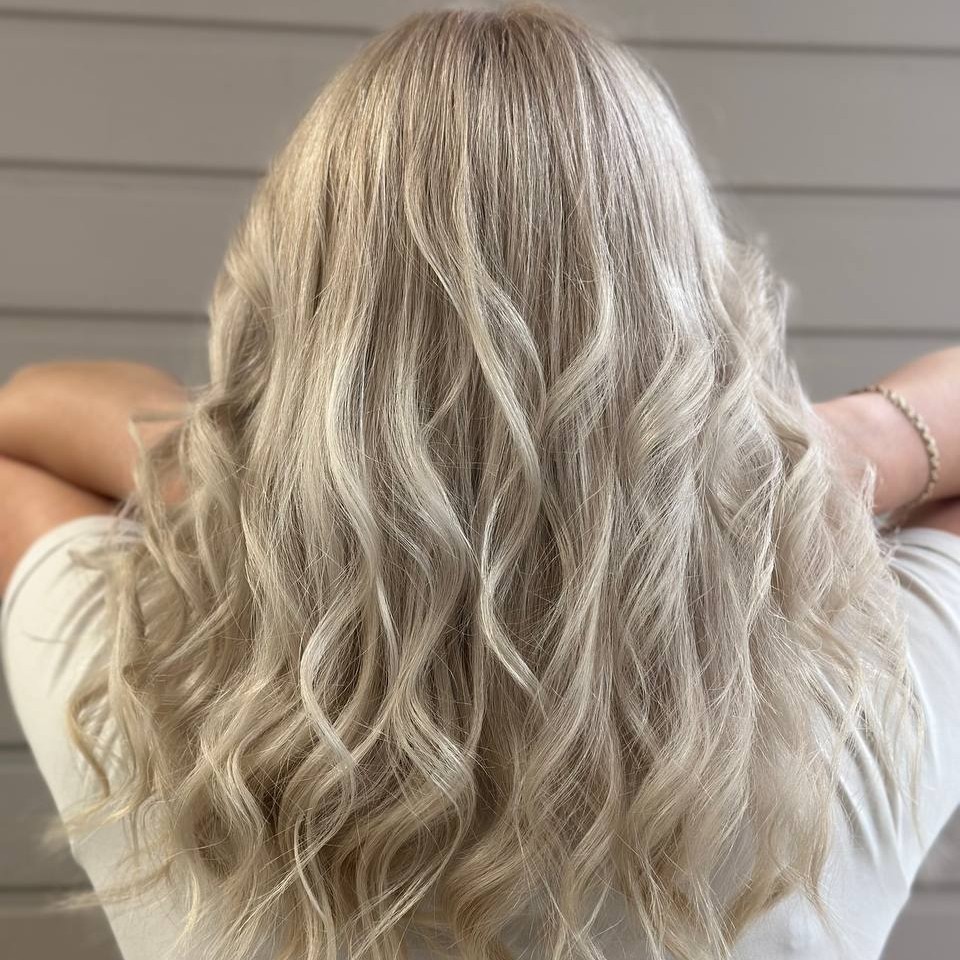 Блондирование корней