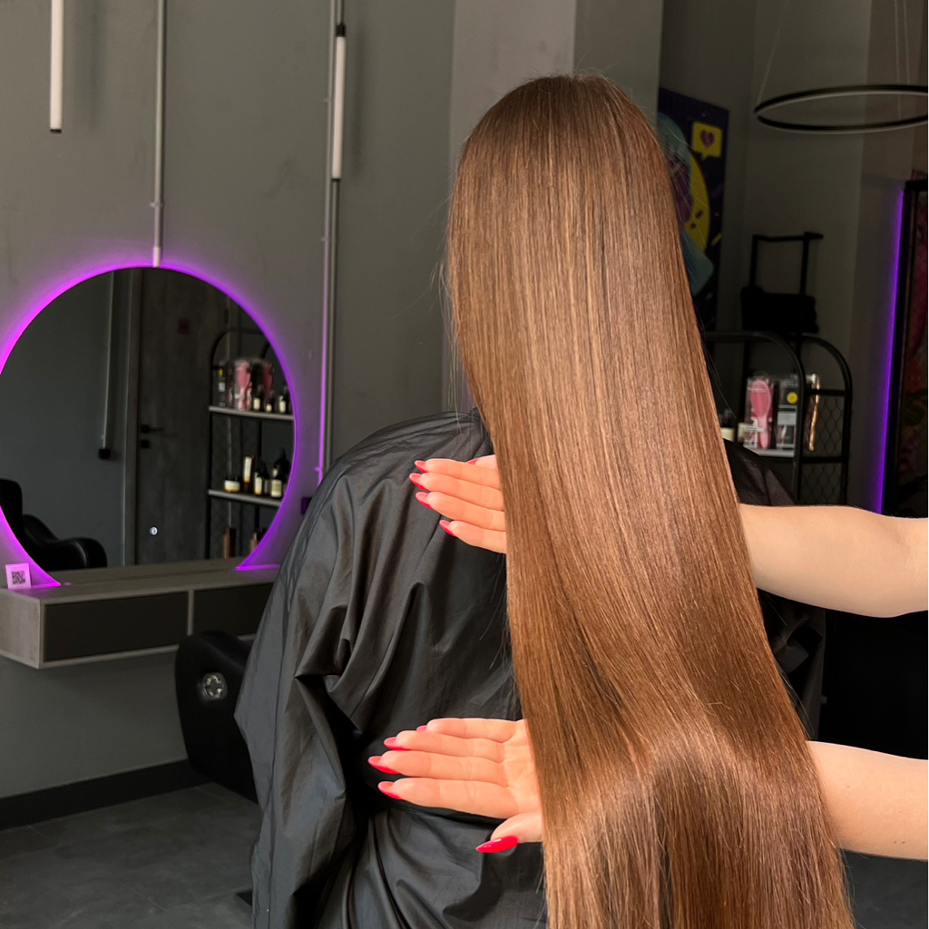 Разглаживание волос BRAZILIAN BLOWOUT (ниже лопаток)