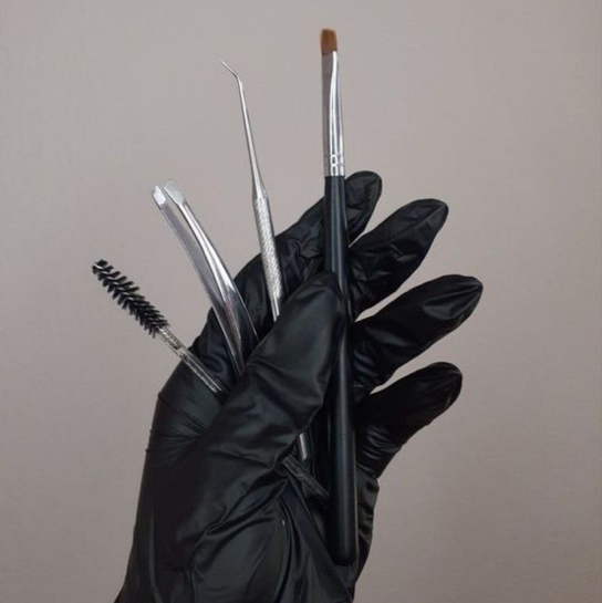 Комплекс: оформление + долговременная укладка + окрашивание и ламинирование ресниц