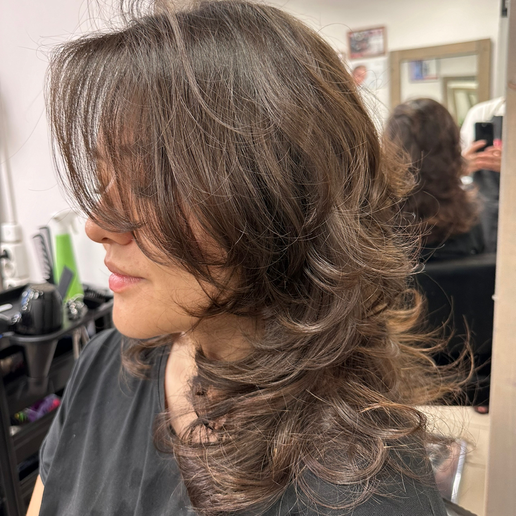 Экспресс укладка ( длинные волосы, до лопаток)