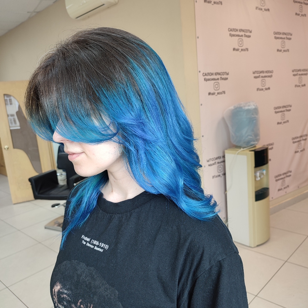 Стрижка на длинные волосы