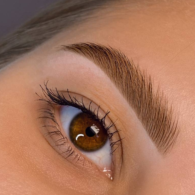 Коррекция и окрашивание бровей