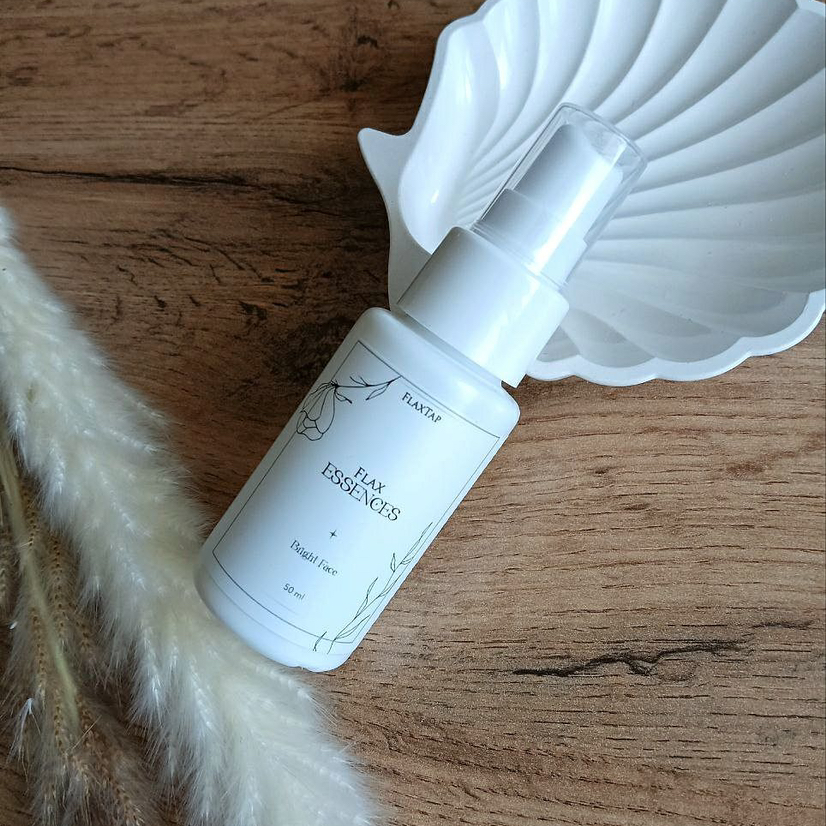 Отбеливающая сыворотка FlaxEssences Bright Face