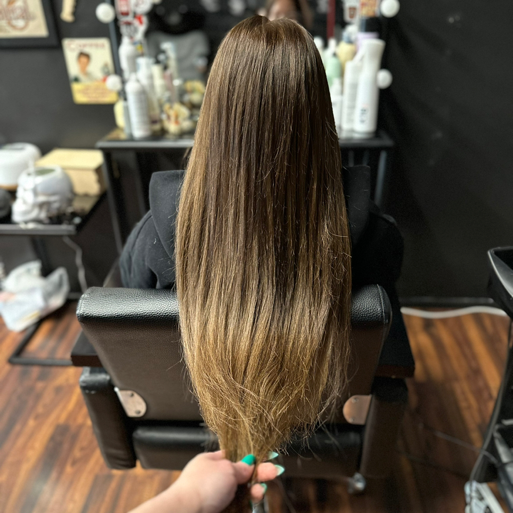 Hair extensions maintenance | Коррекция наращивания волос