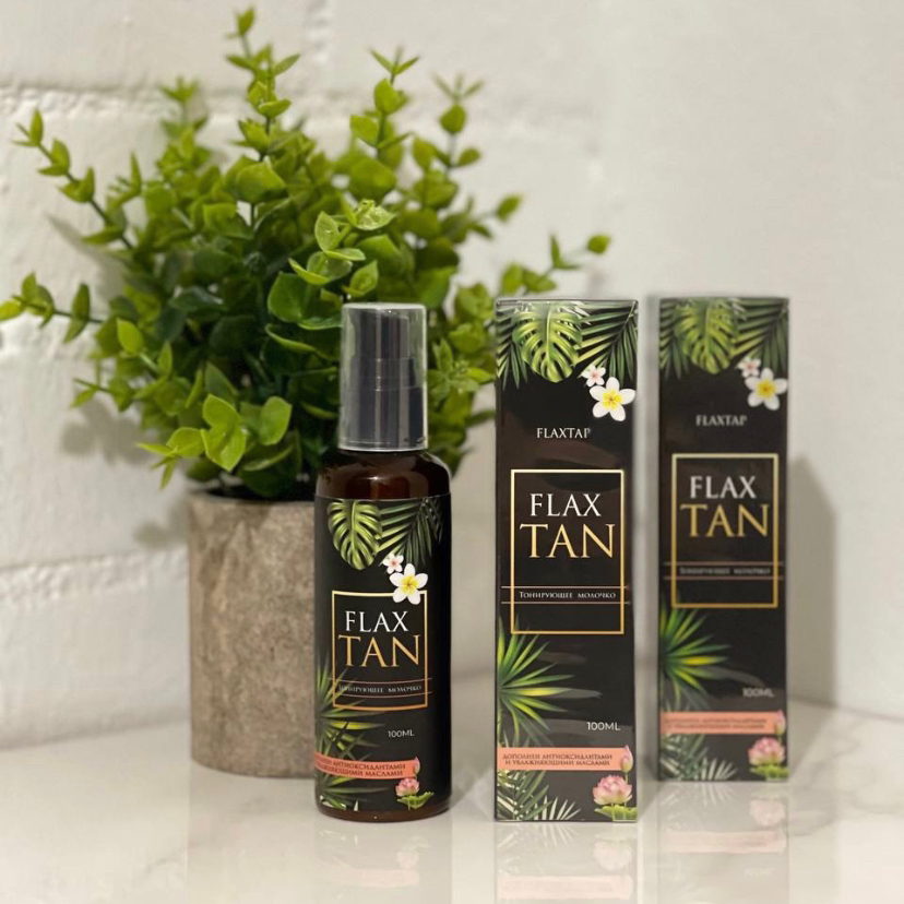 Тонирующее увлажняющее молочко FlaxTan