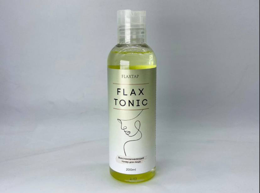 Восстанавливающий тонер для лица FlaxTonic - 200мл