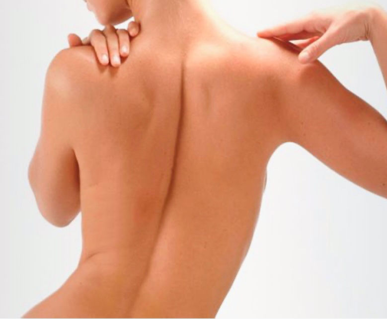 Спина полностью